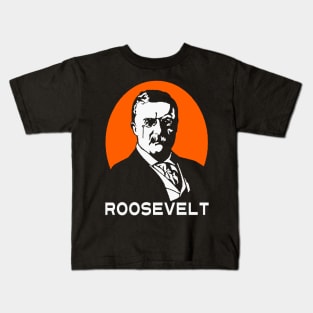 TEDDY ROOSEVELT-2 Kids T-Shirt